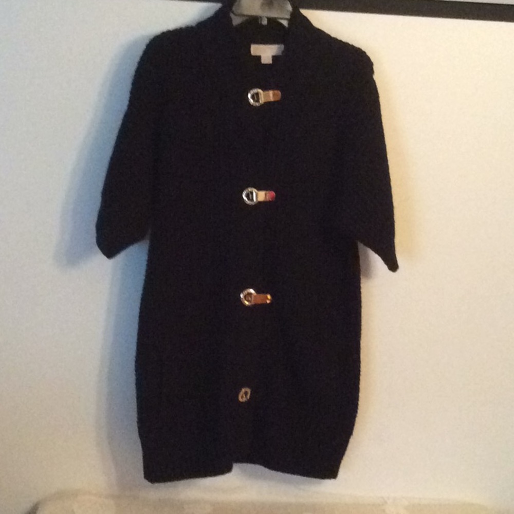 Michael Kors Long black sweater vest
